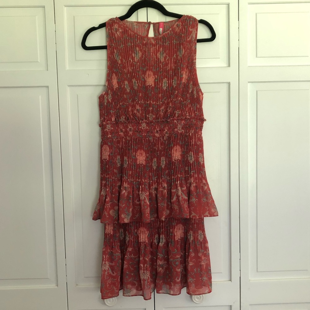 Anthropologie tracy Reese waffle floral dress